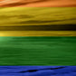 Frendorf | Ein Regenbogen Sonnenuntergang Wandkunst