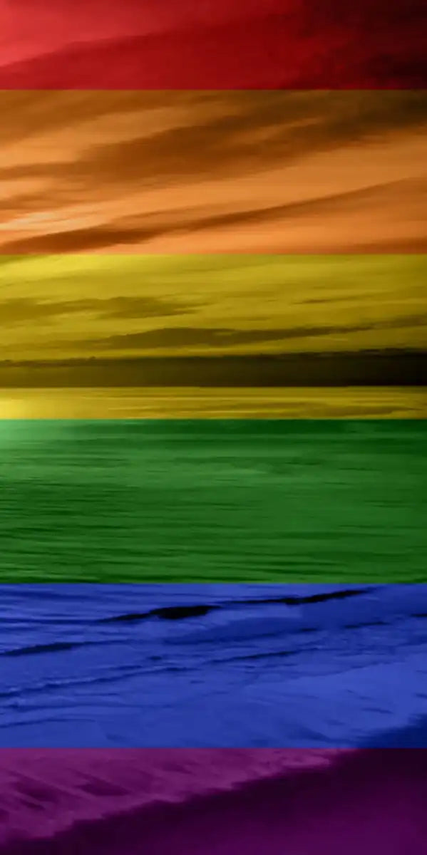 Frendorf | Ein Regenbogen Sonnenuntergang Wandkunst