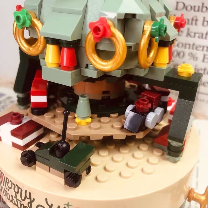 Frendorf | 360 PCS Musikbox Weihnachtsbaum Bauklötze