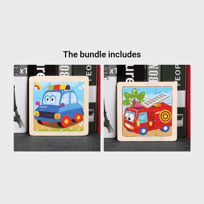 Frendorf | Bildungs Holzpuzzle – Für junge Entdecker