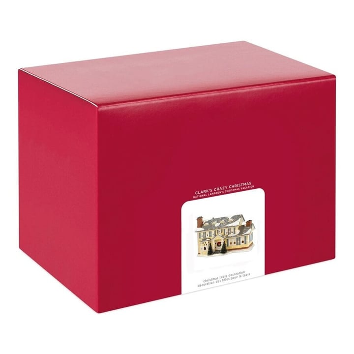 Frendorf Griswold Ferienhaus Keramik | Offizielles Weihnachts-Dorf mit Musik- und LED-Lichteffekten