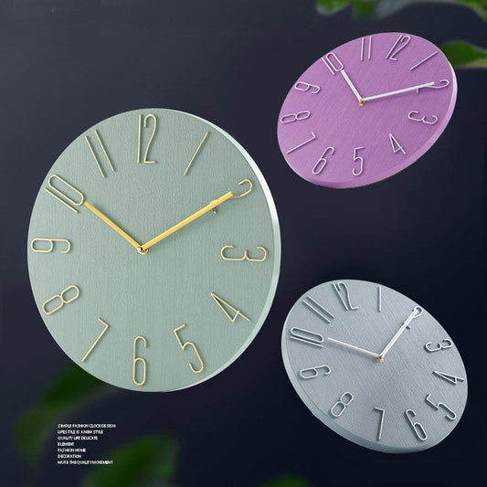 Einfache Minimalistische Wanddekoration Uhr