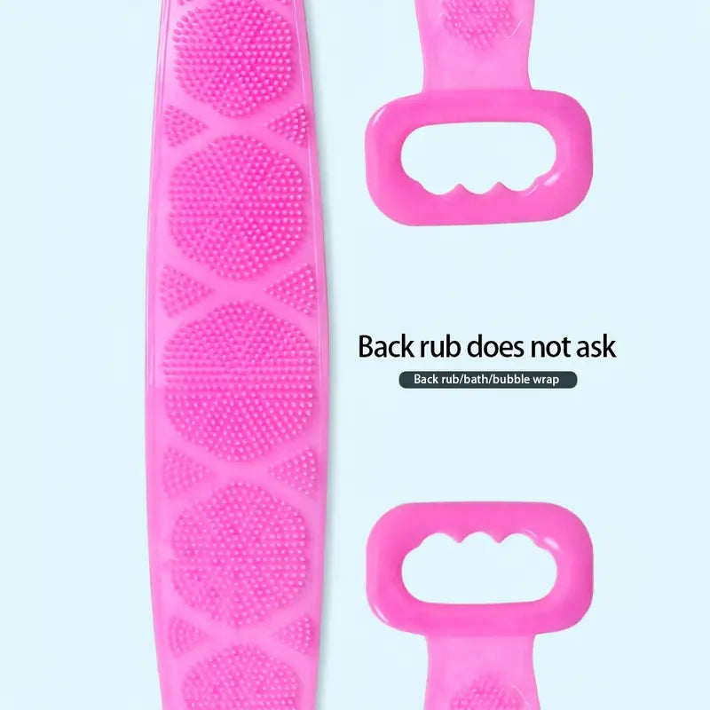 Frendorf |  doppelseitiges Silikon-Badeschrubbtuch