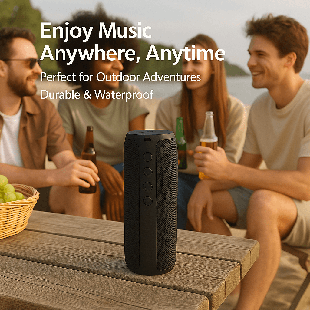 Frendorf | Bester wasserdichter Bluetooth kabelloser Lautsprecher x360 kompakt klein