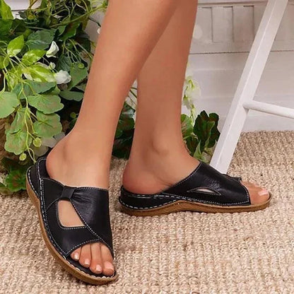 Frendorf | Ledersandalen mit Fußgewölbeunterstützung
