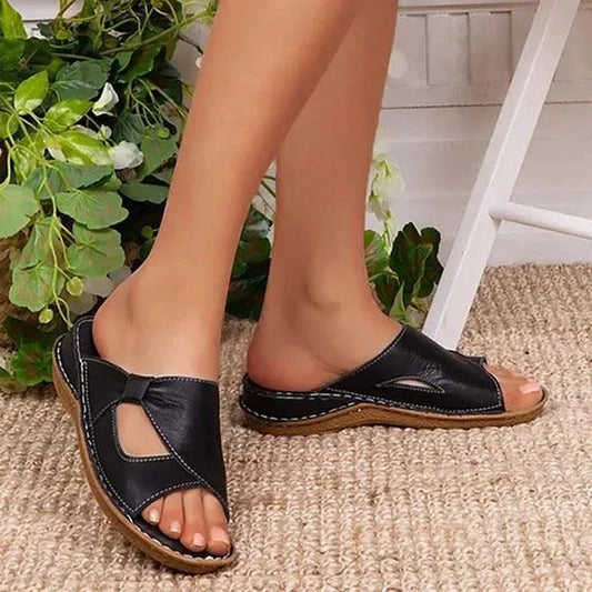 Frendorf | Ledersandalen mit Fußgewölbeunterstützung