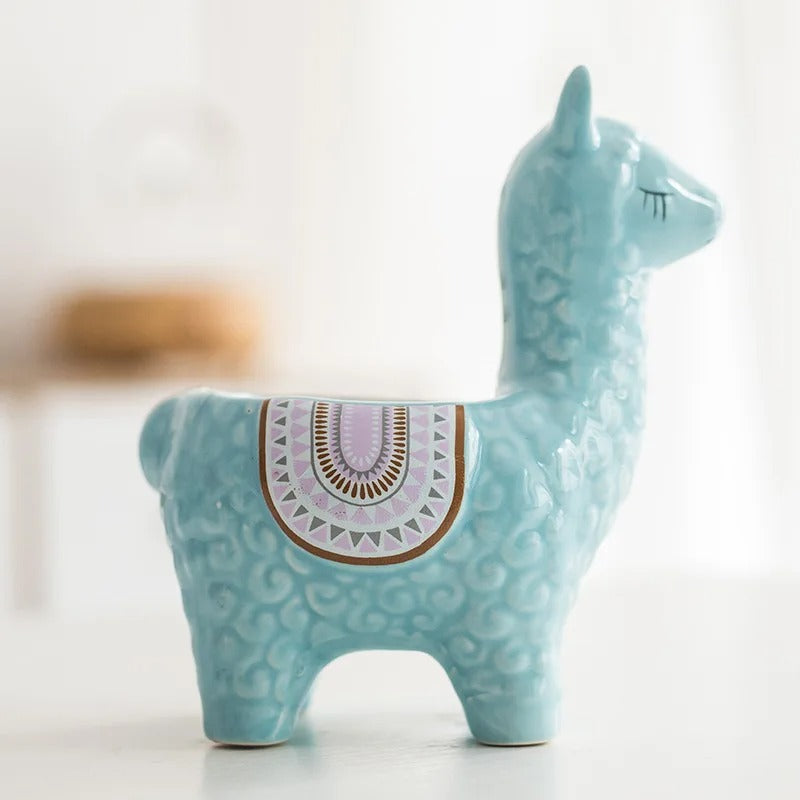 Frendorf | AlpacaSprout - Schöner Alpaka-Sukkulenttopf für dein Zimmer