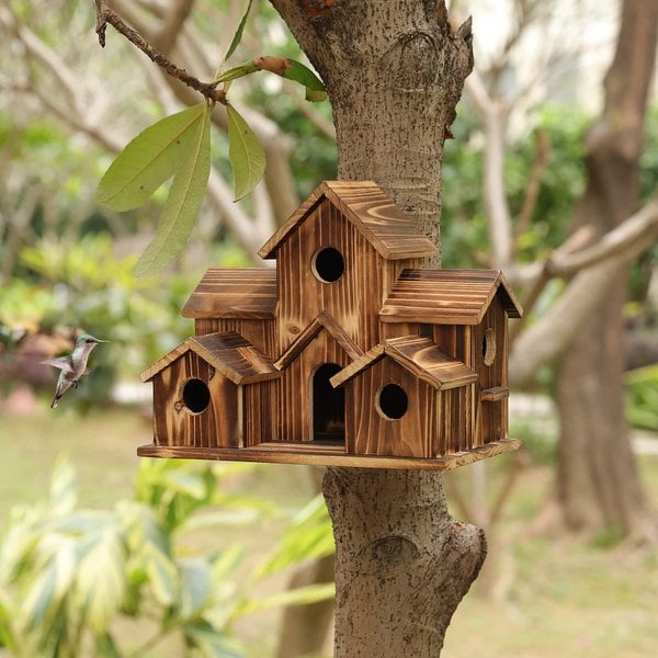 Frendorf | Vogelhaus mit 6 Löchern