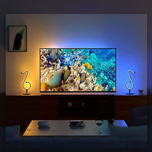 Frendorf | LumeTune - RGB LED Notebordlampe mit Fernbedienung