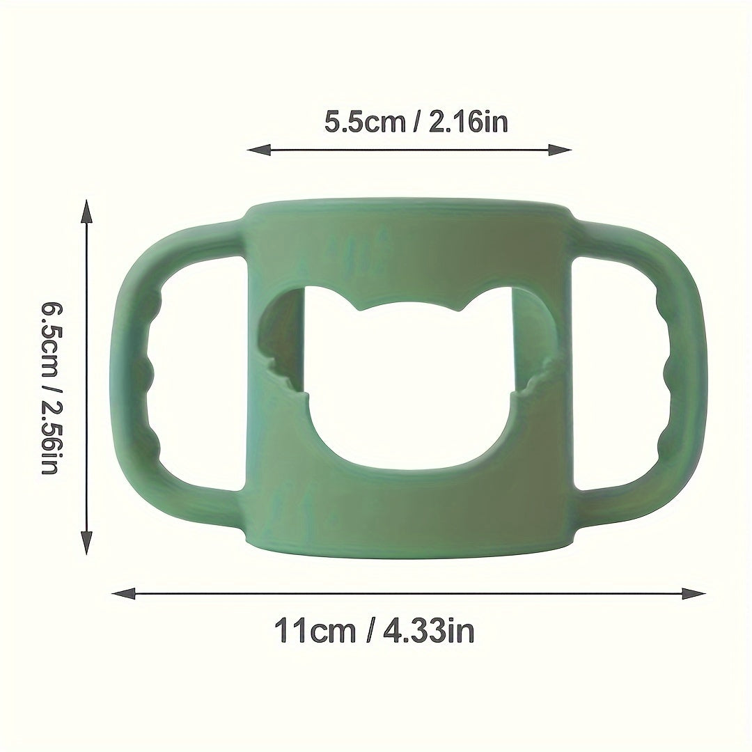 Frendorf | SnuggleGrip Silikonflaschenhalter für Babys – weich & flexibel