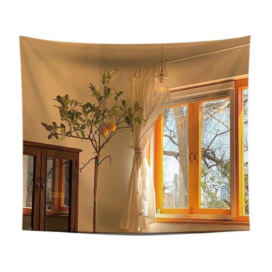 Öffnen Fenster Wandteppich