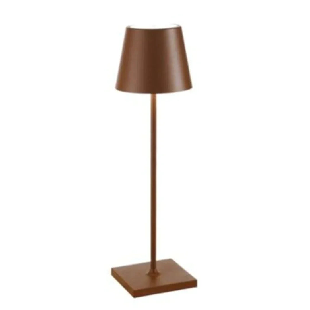 Frendorf | kabellose LED Tischleuchte- USB wiederaufladbar + 3 Stufen dimmbar
