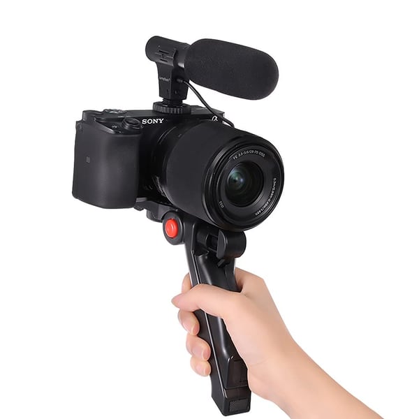 Frendorf | Professionelles Videomikrofon-Set mit Stativ und LED-Videoleuchte