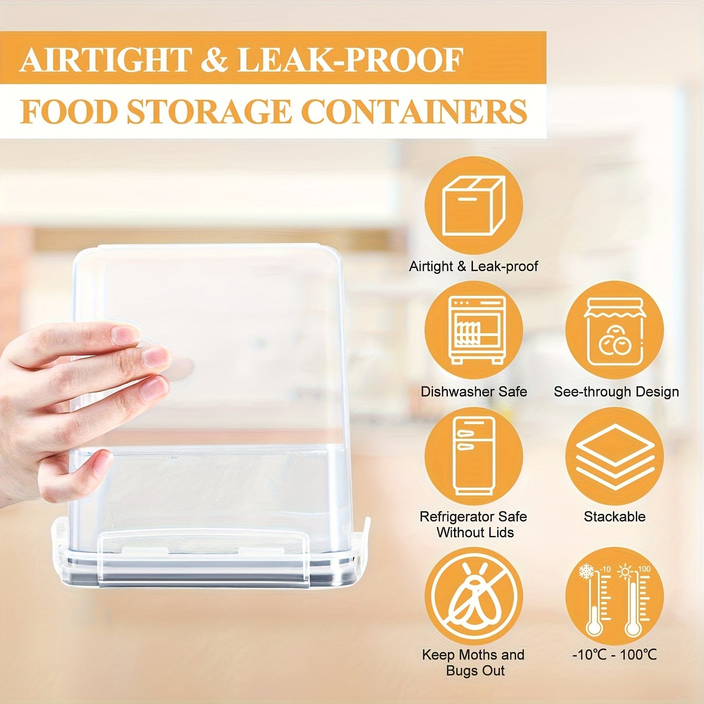 Frendorf | 24-teiliges Premium-Küchen-Aufbewahrungsset – Praktisch und Organisiert