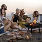 Frendorf | Gusseiserne Feuerstelle – Ideal für Grill, Camping und Gartenbeleuchtung