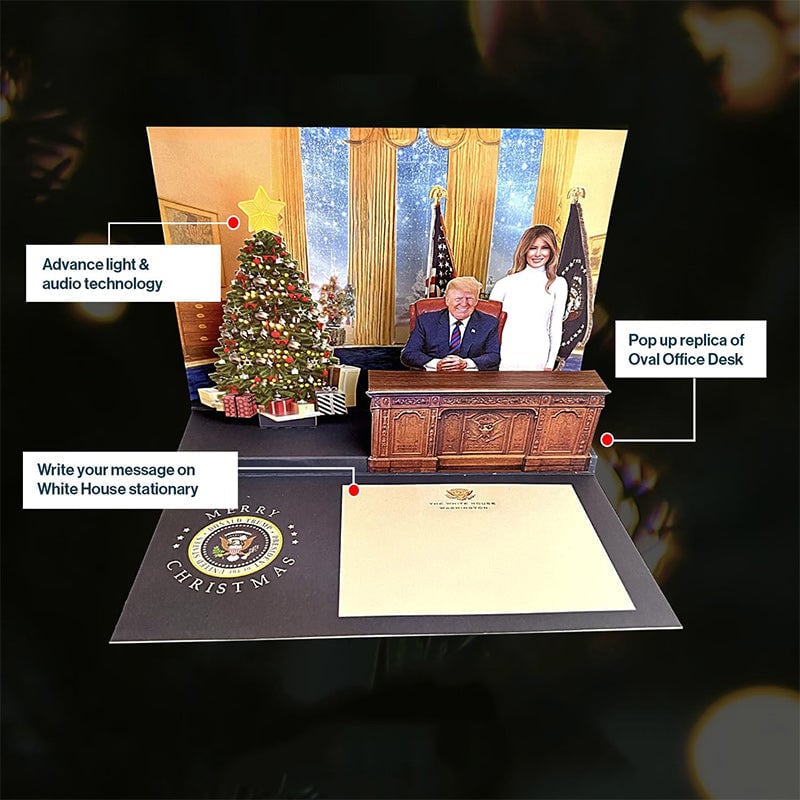 Frendorf | Pop Up Weihnachtskarte mit Licht & Sound