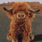 Frendorf | Plüschspielzeug - Weiche und kuschelige Highland Cow Plüschtier