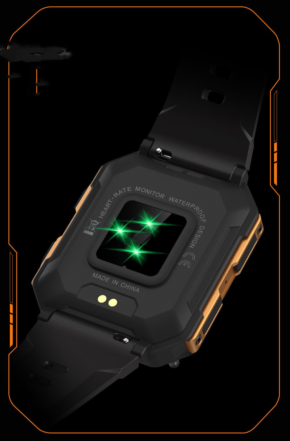 Frendorf | FitPulse | Sport Smartwatch Bluetooth Anrufe | Wasserdicht, Fotografieren, Herzfrequenzmessung | Stylish und Funktional