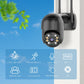 1080P WiFi PTZ Sicherheitskamera: Nachtsicht, Zwei-Wege-Intercom, Fernüberwachung, KI-Alarm, IP66 wasserdicht