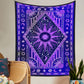 Frendorf Sun Rays Moon Bohemia Wandteppich