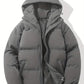 Frendorf | Wind- und wasserdichter Puffer Wintermantel Kapuzenjacke