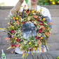 Handgemachter Texas Wildblumenkranz