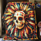 Skull Native American Quilt