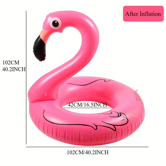 Frendorf | Aufblasbarer Flamingo Pool Float – Bequem, Farbenfroh und Perfekt für Poolpartys