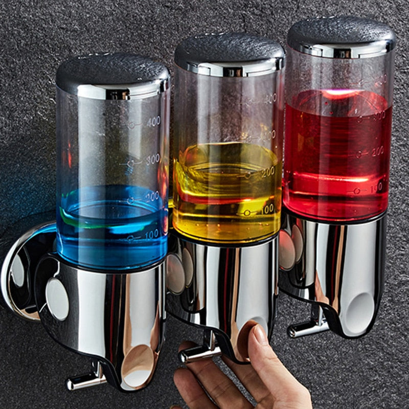 Frendorf | Wandmontierter Badezimmer Shampoo Seifenspender
