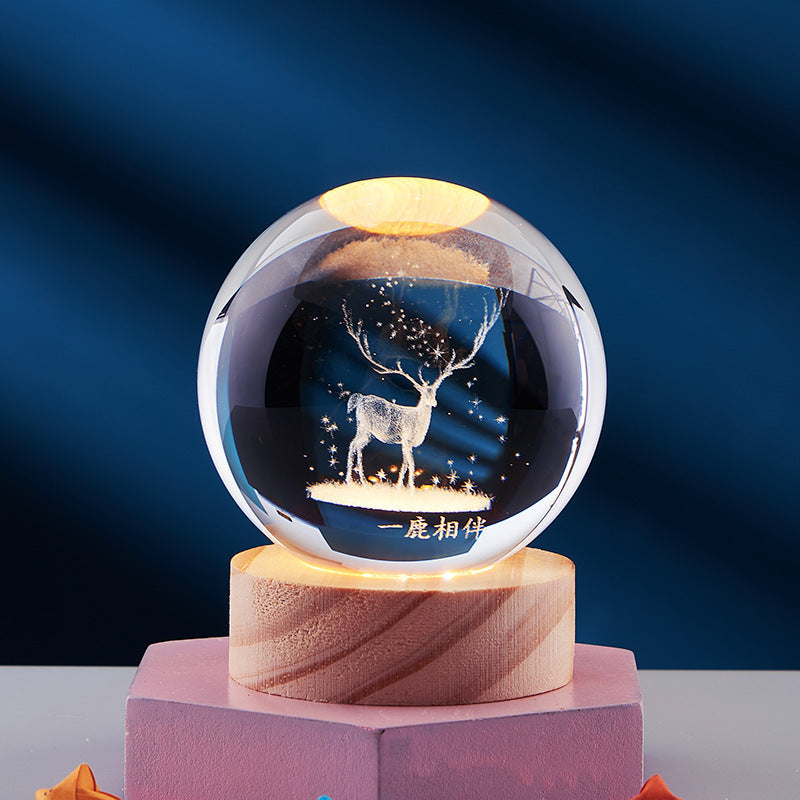 Frendorf | 3D Kristallkugel Nachtlampe