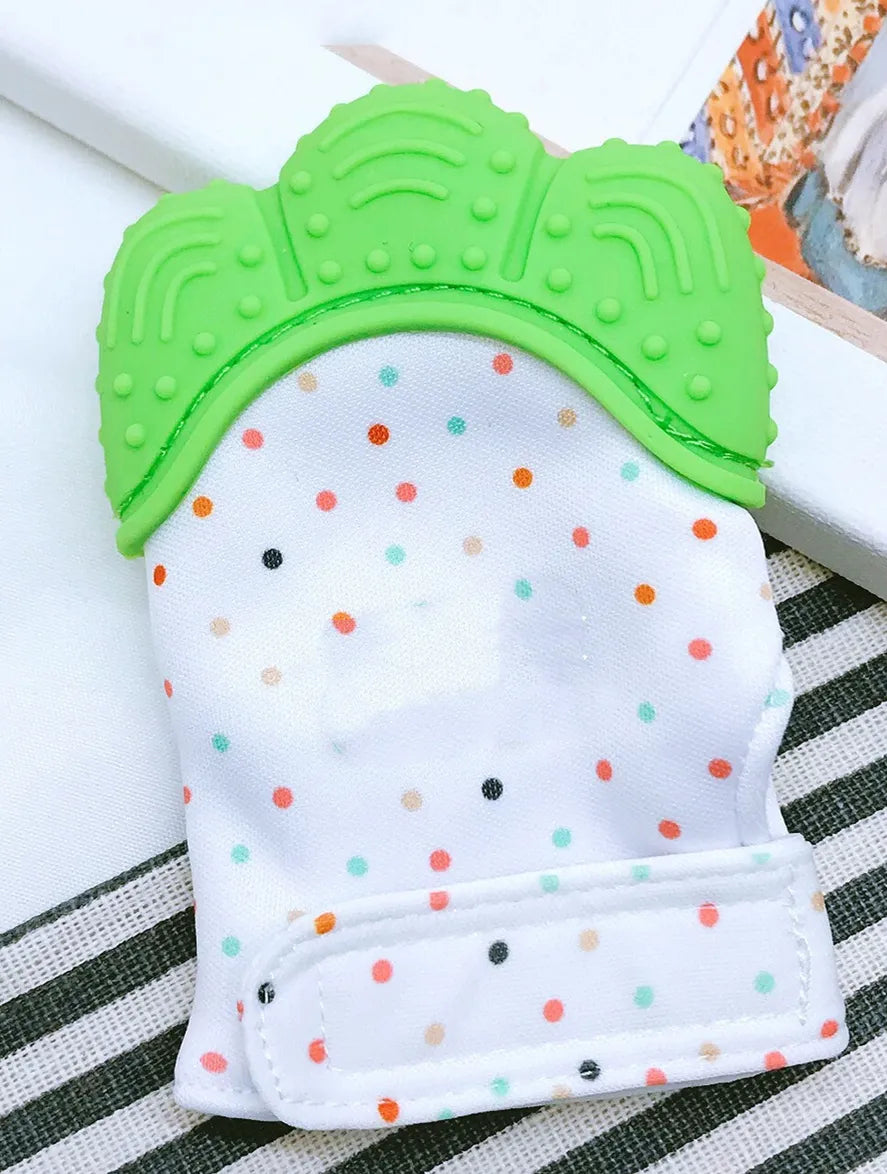 Frendorf | Beißhandschuh für Babys – Zahnungshilfe mit Weichem Silikon