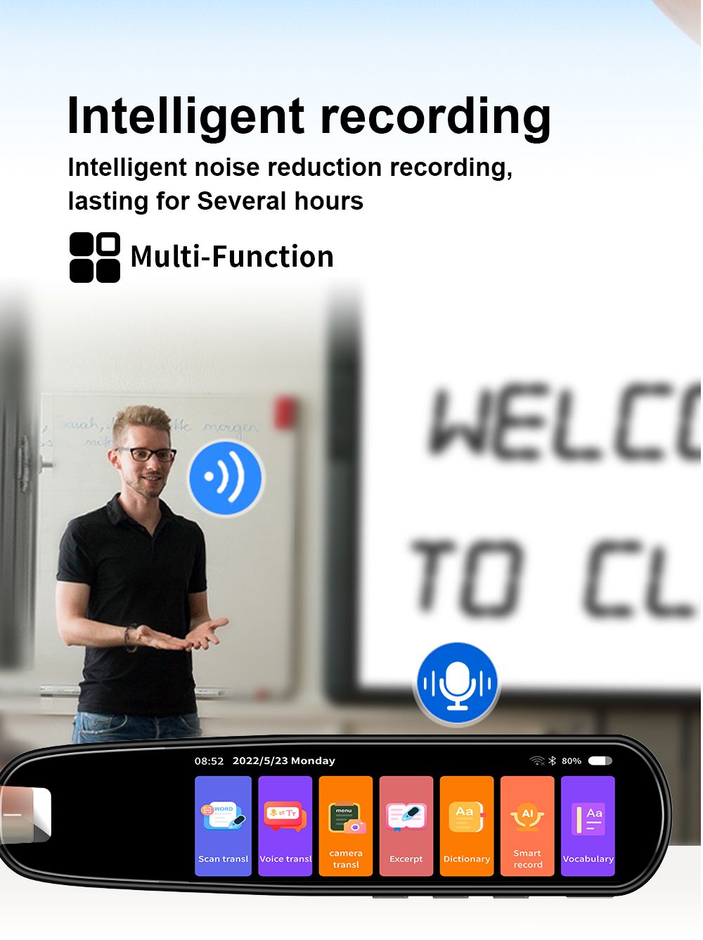 Frendorf | 112 Sprachübersetzungs-Scanner-Lesestift