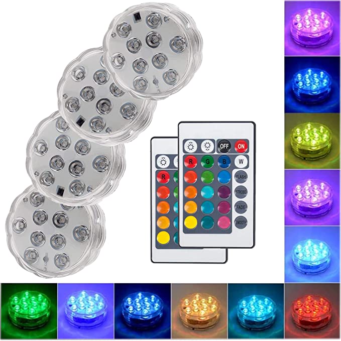 Frendorf | Unterwasser LED Poollichter 10 Lampen
