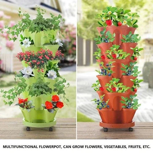 Vertikaler Garten - PlantStack - Platzsparend - Grüne Rasterlösung
