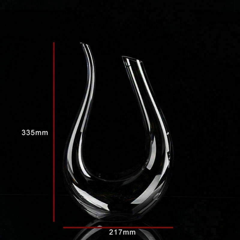 Frendorf | Kristall U-förmiger 1500ml Weindekanter