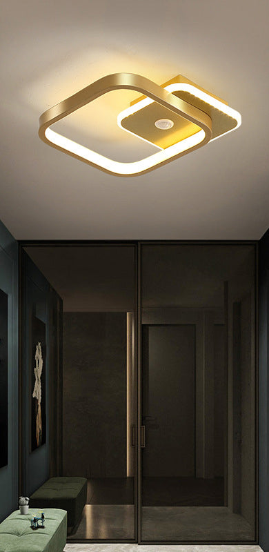 Frendorf | MotionGlide PIR-Bewegungssensor LED Deckenleuchte | Intelligente Beleuchtung | Energieeffizient | Perfekt für Flur & Badezimmer