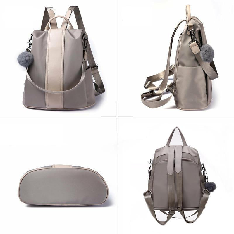 Frendorf | Wasserdichte Nylon Anti-Diebstahl Rucksack