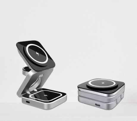 Frendorf |  3-in-1 Ladestation | Magnetisches und faltbares Ladegerät