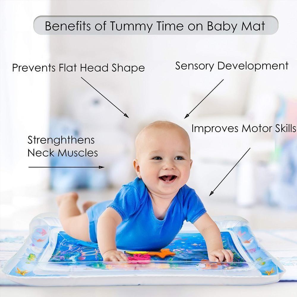 Frendorf | Aufblasbare Wasser-Sinnesmatte für Bauchlage für Baby & Haustier