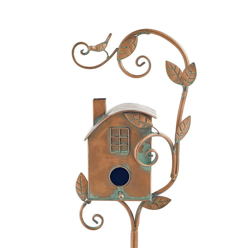 Vogelhaus Gartenpfähle
