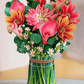 Kunstoff Pop-up Blume | Inkl. Gratis Geschenkkarten - Faire