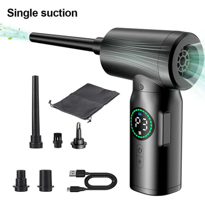 Frendorf | Akku Druckluftreiniger & Staubsauger mit LED