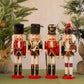 Frendorf | NussknackerJoy - Holz-Nussknacker-Soldatenfigur für zeitlosen Weihnachtszauber