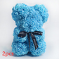 Frendorf | Valentinstag Geschenk Rose Bär Ewige Blume Rose Teddybär PE Schaum Bär 25cm Valentinstag