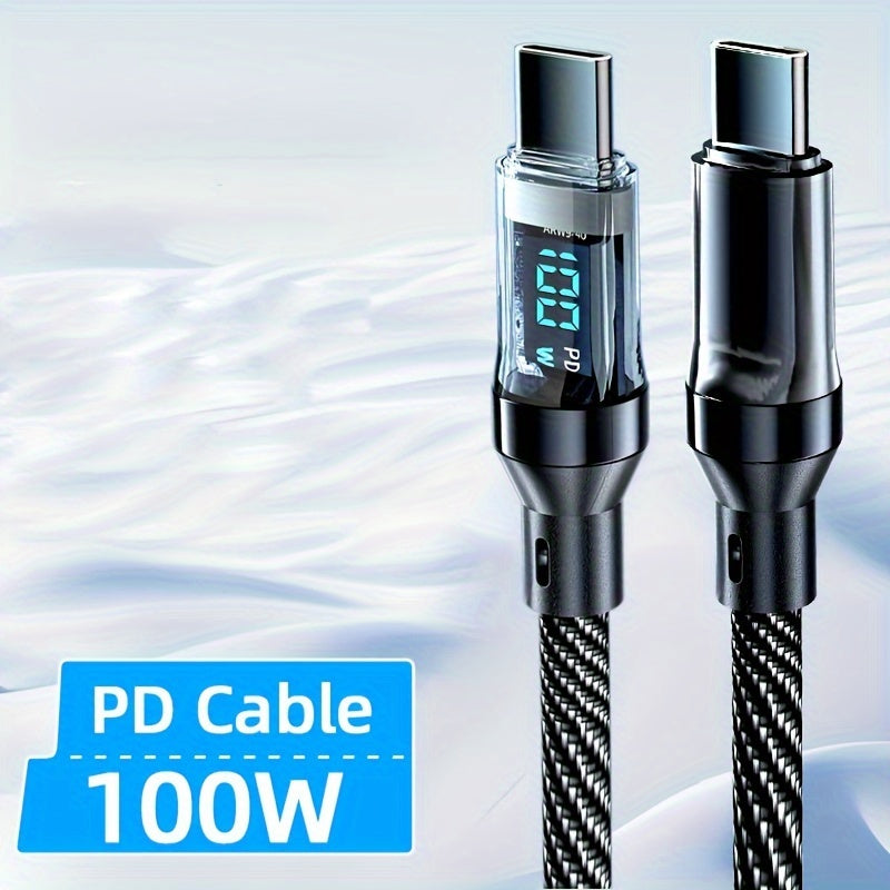 Frendorf | BlitzCharge Pro Turbo 120W 6A USBC Kabel mit Display