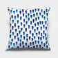 Frendorf | Abstract Blau Kissenbezüge