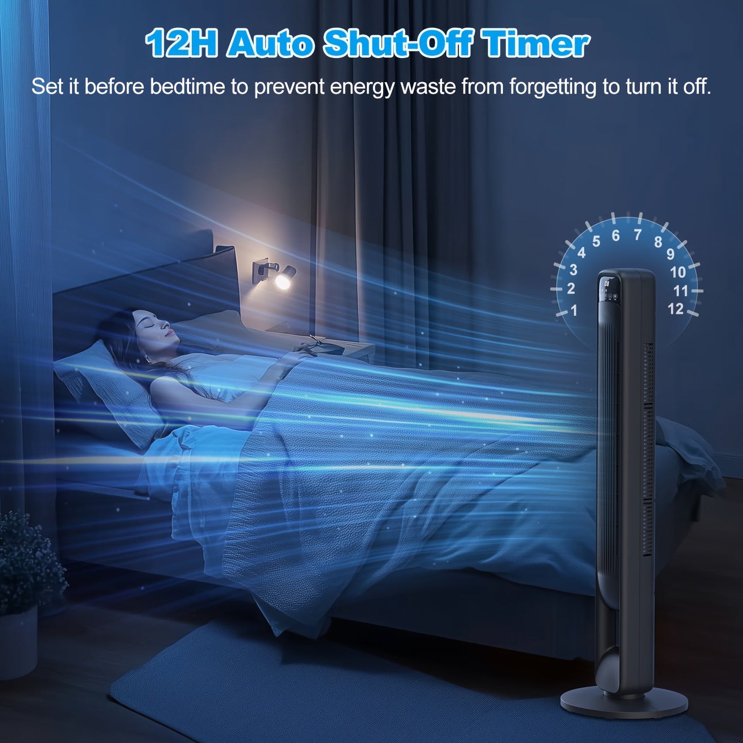 Frendorf | Blade-Less Turmventilator – Leise und verstellbar