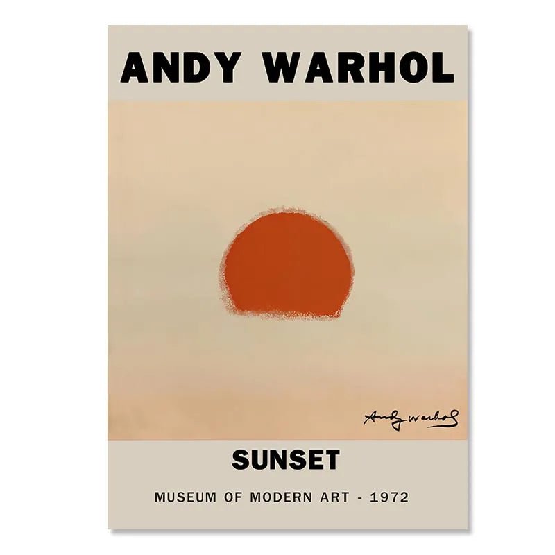 Abstrakte Leinwand Wandkunst Poster