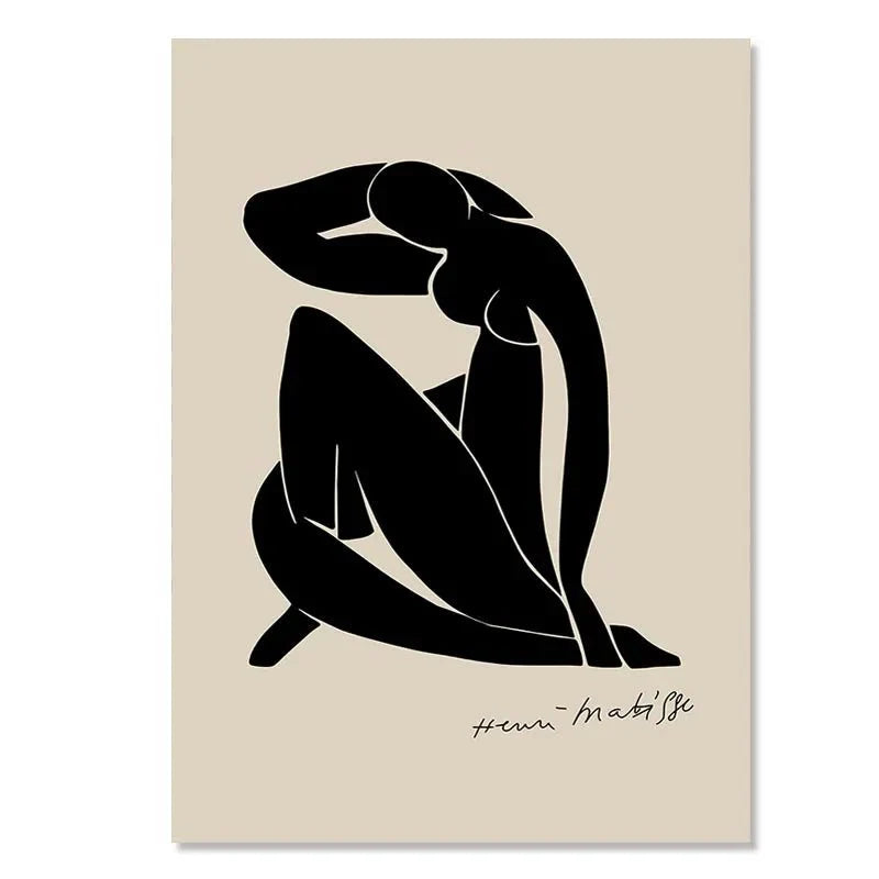 Abstrakte Leinwand Wandkunst Poster