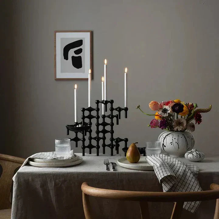 Frendorf | GeoGlow - Moderne geometrische Kerzenhalter für moderne Räume